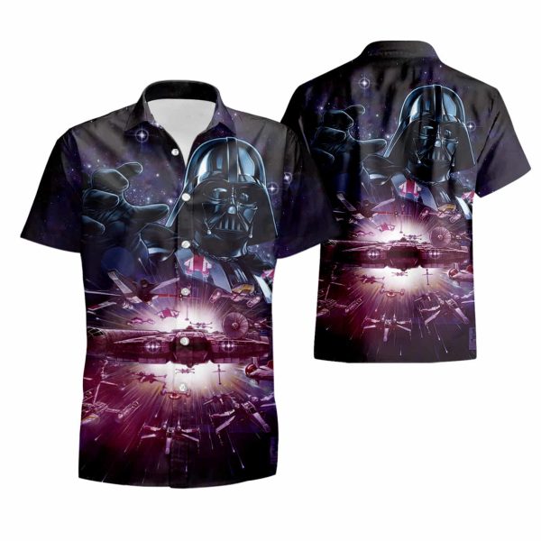 Star Wars Control The Galaxy Custom Short Sleeves Shirt summer shirt Jezsport.com