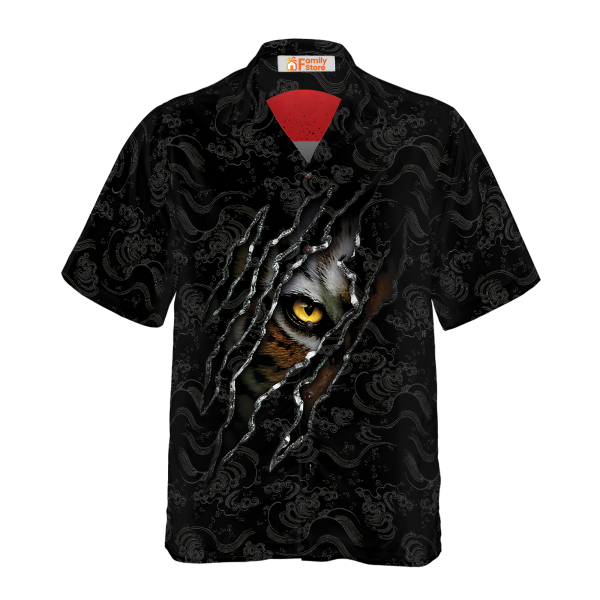 Strong Like A Tiger Shirt For Men Hawaiian Shirt Jezsport.com