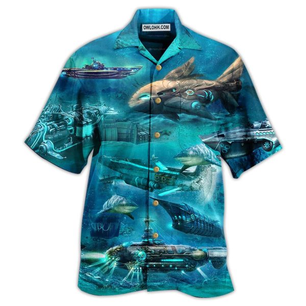 Ocean Submarine Love Ocean - Hawaiian Shirt Jezsport.com