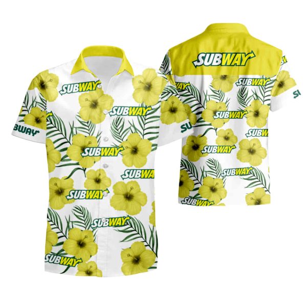 Subway Unisex Hawaiian Shirt summer shirt Jezsport.com