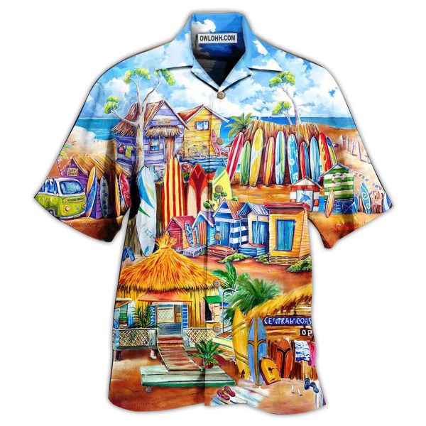 Surfing Store And Beach - Hawaiian Shirt Jezsport.com