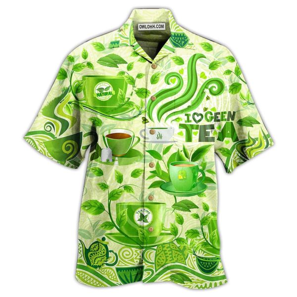 Tea Love Green Tea - Hawaiian Shirt Jezsport.com