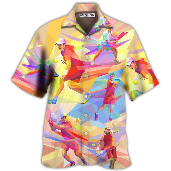 Tennis Beautiful Art - Hawaiian Shirt Jezsport.com