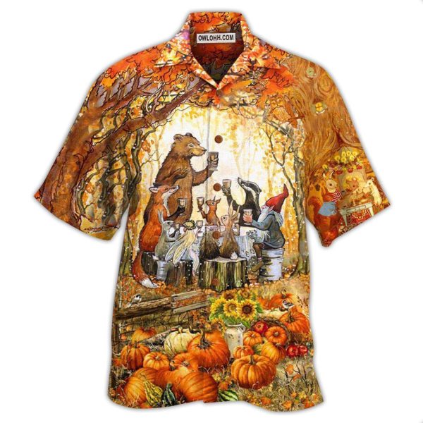 Thanksgiving Grateful Thankful And Blessed - Hawaiian Shirt Jezsport.com