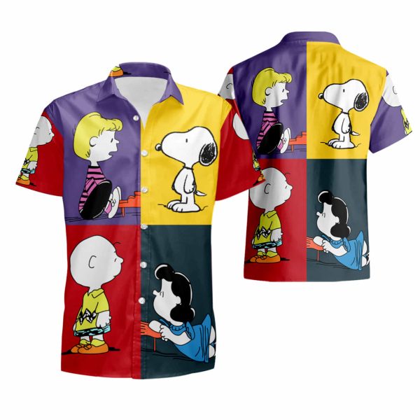 The Charlie Brown And Snoopy Show Hawaiian Shirt summer shirt Jezsport.com