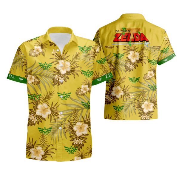 The Legend Of Zelda Hawaiian Shirt 3D summer shirt Jezsport.com