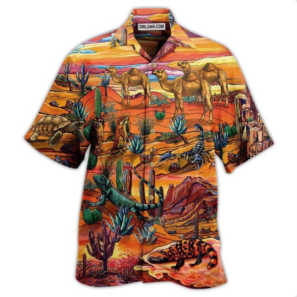 Desert Where Life Begins - Hawaiian Shirt Jezsport.com