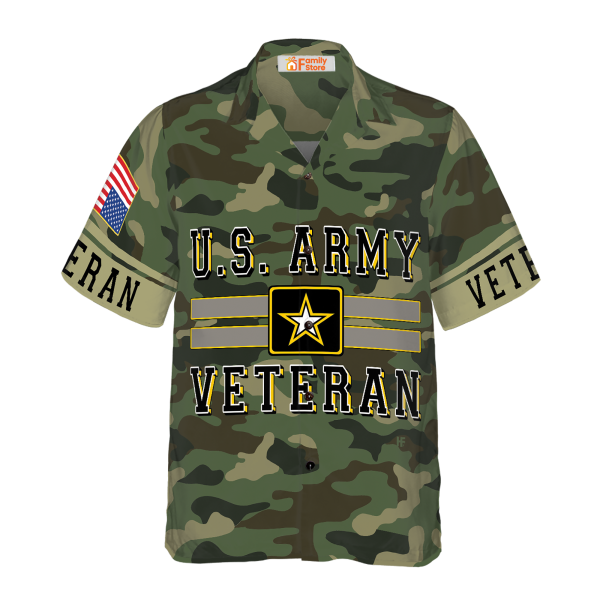 Veteran The US Army Hawaiian Shirt Jezsport.com