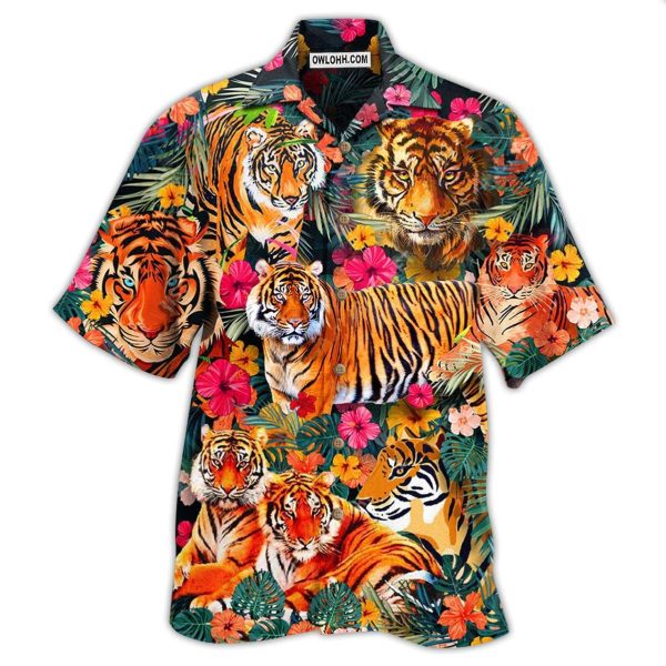 Tiger Be A Jungle Tiger Not A Zoo Tiger - Hawaiian Shirt Jezsport.com