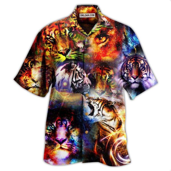 Tiger The Power Of Tiger In The Universe - Hawaiian Shirt Jezsport.com