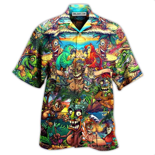 Tiki Do You Have The Aloha Spirit - Hawaiian Shirt Jezsport.com