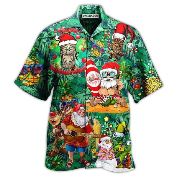 Tiki Love Christmas Funny Style - Hawaiian Shirt Jezsport.com