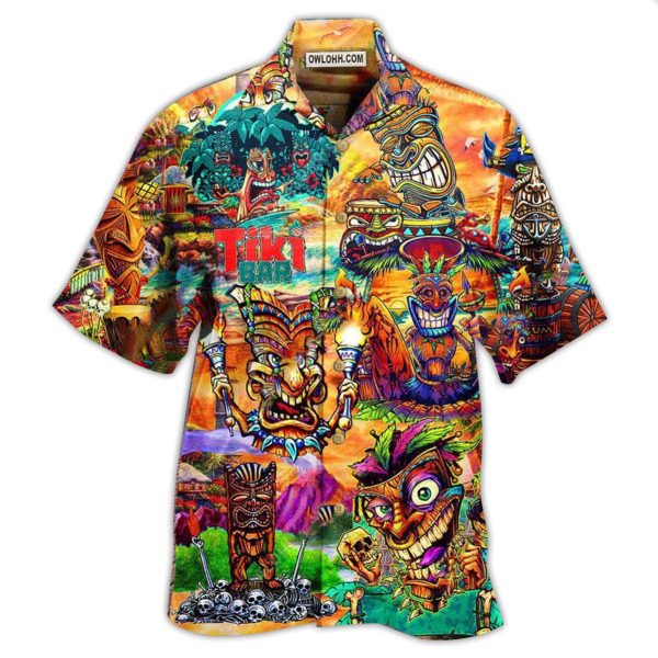 Tiki May The Aloha Spirits Follow You Home - Hawaiian Shirt Jezsport.com