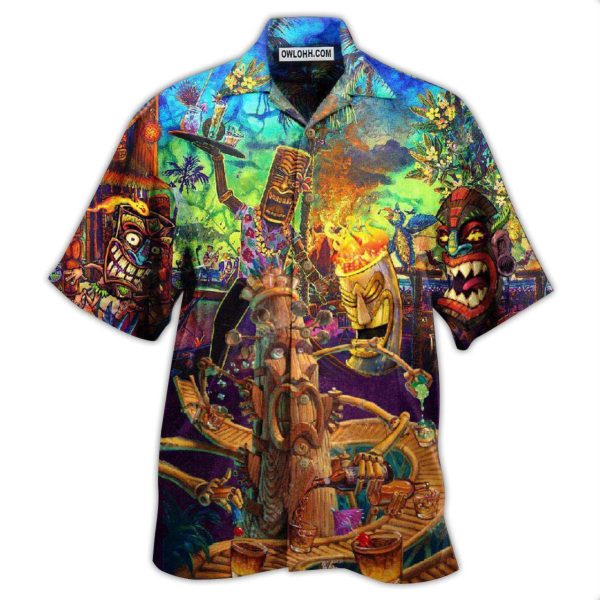 Tiki Welcome To Tiki Bar - Hawaiian Shirt Jezsport.com