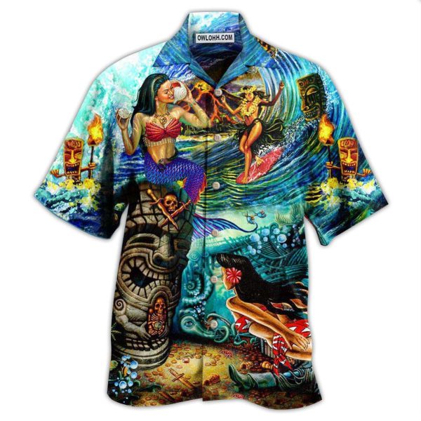 Tiki You Had Me At Aloha - Hawaiian Shirt Jezsport.com