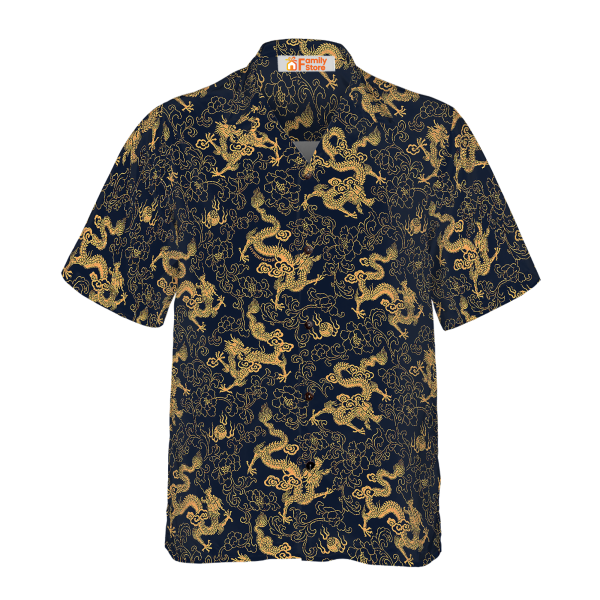 Traditional Chinese Dragon Hawaiian Shirt Jezsport.com