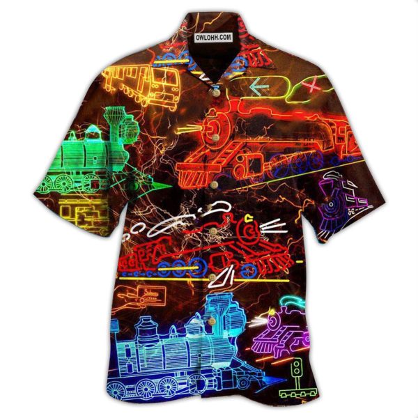 Train Life Is Better On A Train - Hawaiian Shirt Jezsport.com