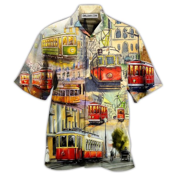 Train Love City - Hawaiian Shirt Jezsport.com