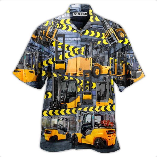 Truck Be Careful For Yellow Klift Trucks Are Coming Here - Hawaiian Shirt Jezsport.com