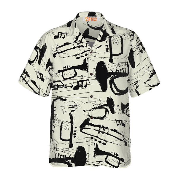 Trumpet Is Cool Hawaiian Shirt Jezsport.com