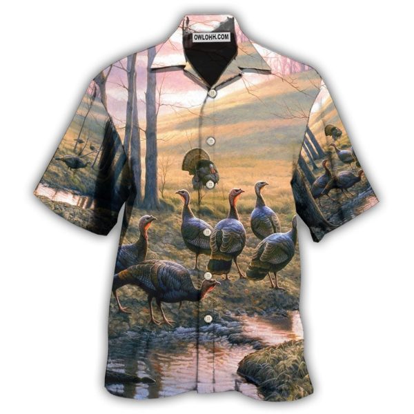 Turkey Beautiful Turkey Smile - Hawaiian Shirt Jezsport.com