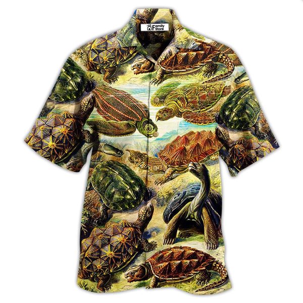 Turtle Be Not Afraid Of Going Slowly Beach - Hawaiian Shirt Jezsport.com