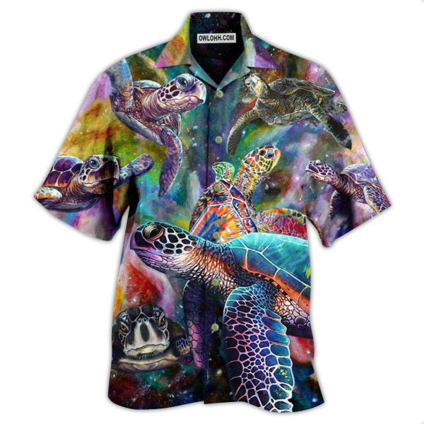 Turtle Galaxy Love Sea - Hawaiian Shirt Jezsport.com