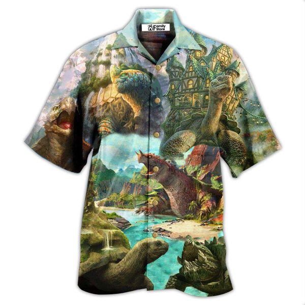 Turtle Giant Dreams - Hawaiian Shirt Jezsport.com