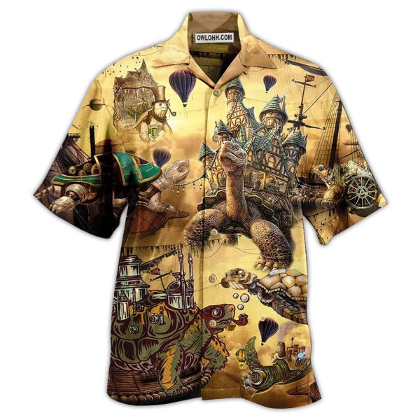 Turtle Vintage House - Hawaiian Shirt Jezsport.com