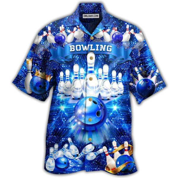 Bowling Is The Best Part Of My Day Blue Style - Hawaiian Shirt Jezsport.com