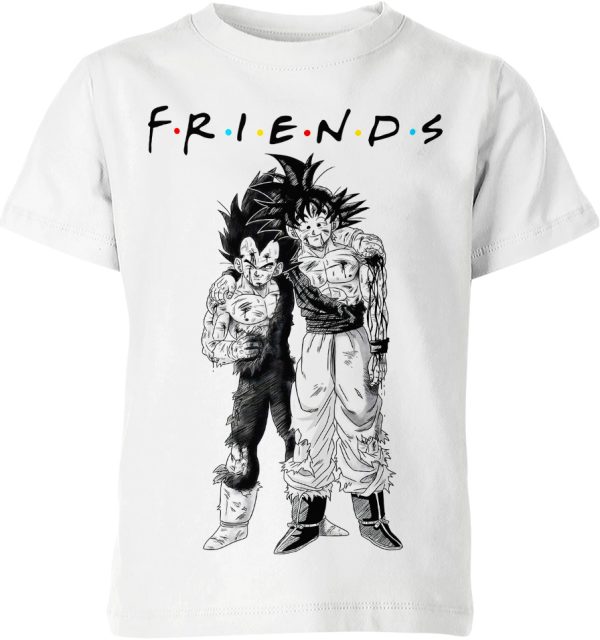 Son Goku And Vegeta From Dragon Ball Z Shirt Jezsport.com
