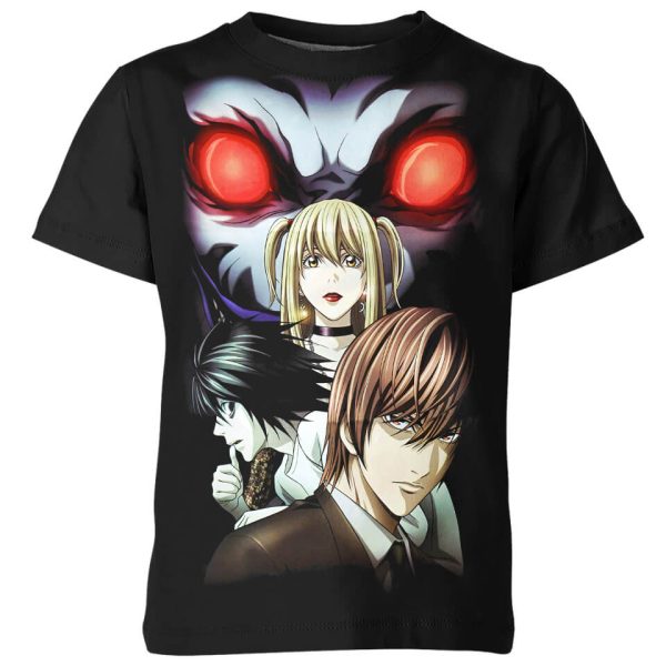 Trio Death Note Shirt Jezsport.com