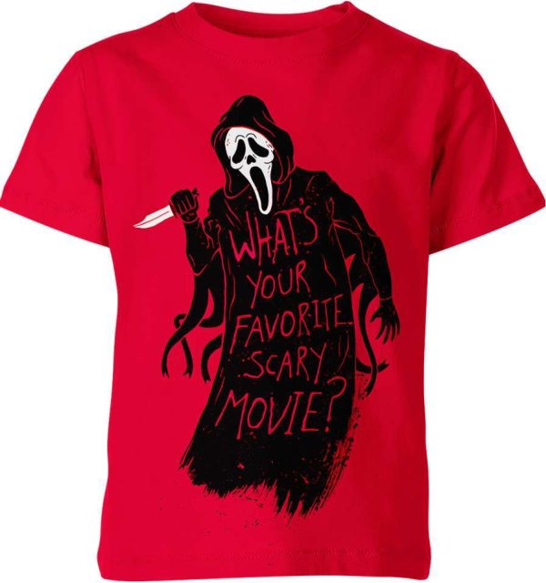 Ghostface From Scream Shirt Jezsport.com