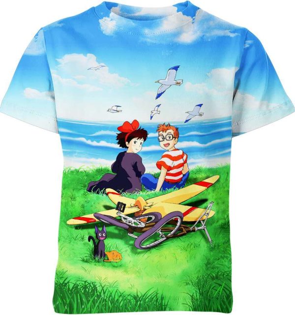 Kiki's Delivery Service from Studio Ghibli Shirt Jezsport.com