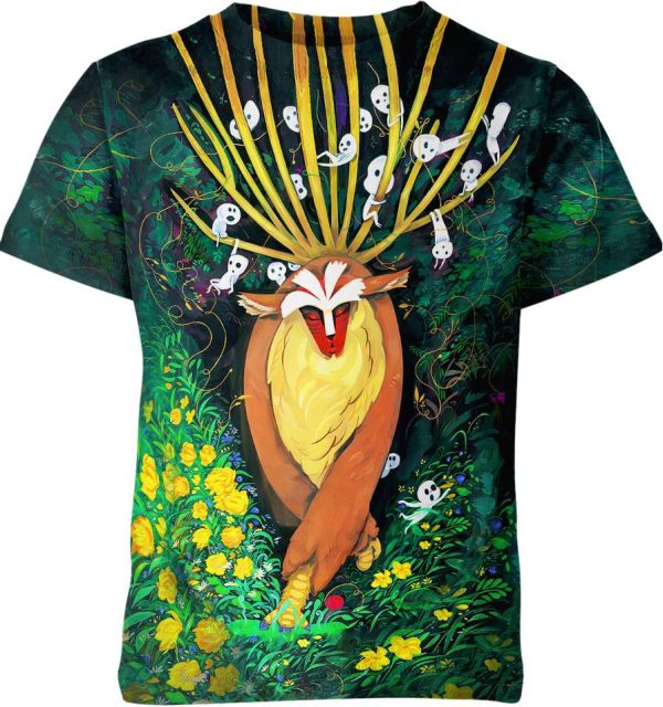 Forest Spirit In Princess Mononoke From Studio Ghibli Shirt Jezsport.com