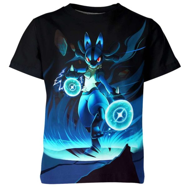 Lucario from Pokemon Shirt Jezsport.com