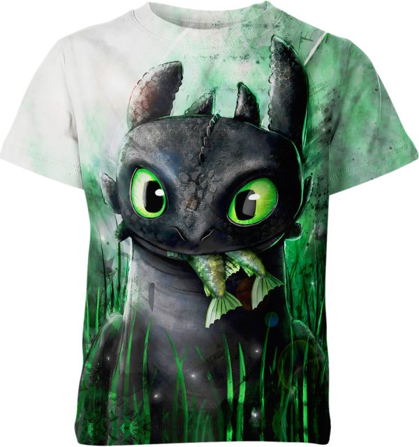 Toothless Night Fury From How To Train Your Dragon Shirt Jezsport.com