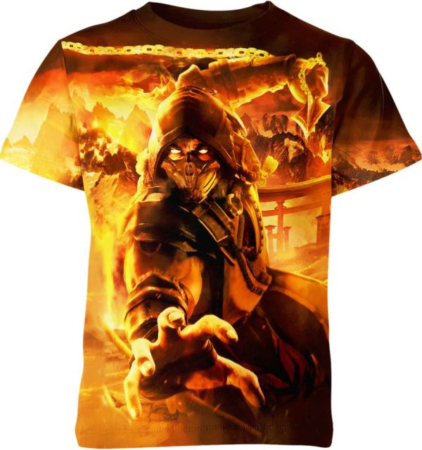 Scorpion From Mortal Kombat Shirt Jezsport.com