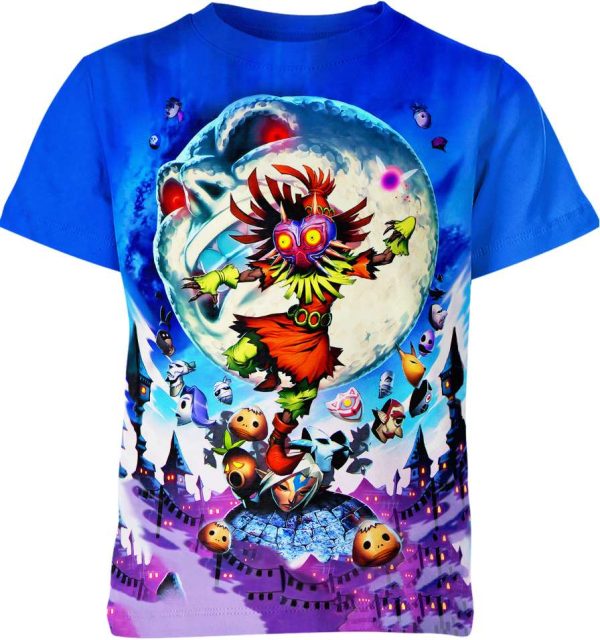 Majoras Mask From The Legend Of Zelda Shirt Jezsport.com