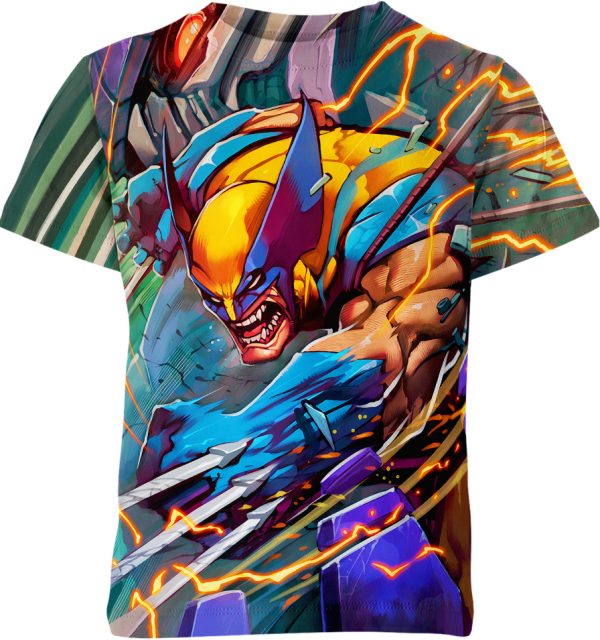 Wolverine From X-Men Marvel Heroes Shirt Jezsport.com