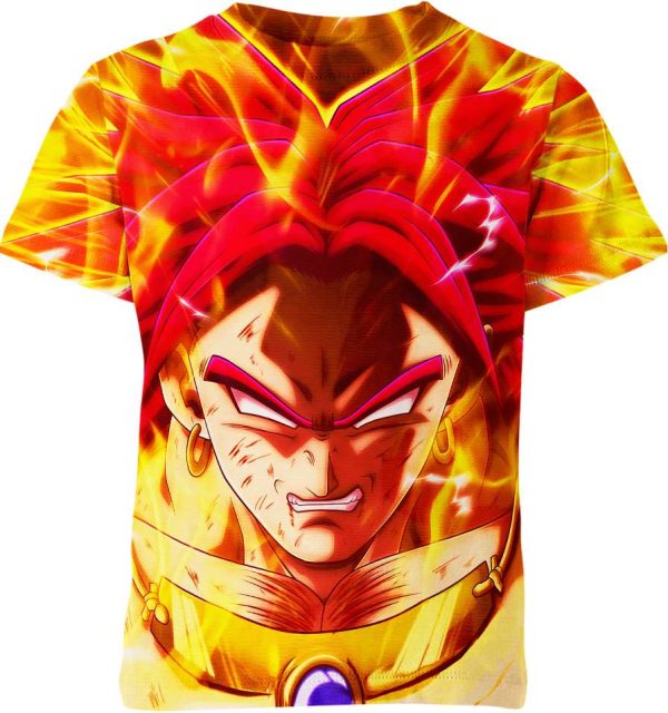 Broly From Dragon Ball Z Shirt Jezsport.com