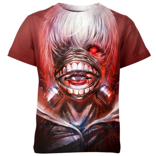 Ken Kaneki From Tokyo Ghoul Shirt Jezsport.com