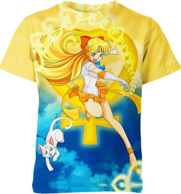 Sailor Venus From Sailor Moon Shirt Jezsport.com