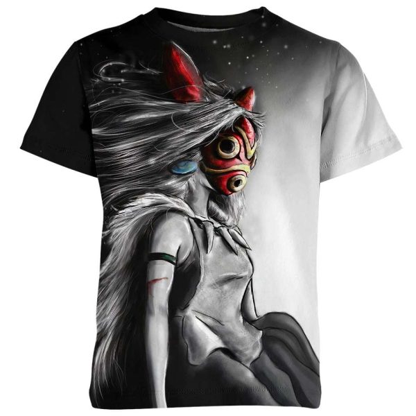 San Princess Mononoke From Studio Ghibli Shirt Jezsport.com