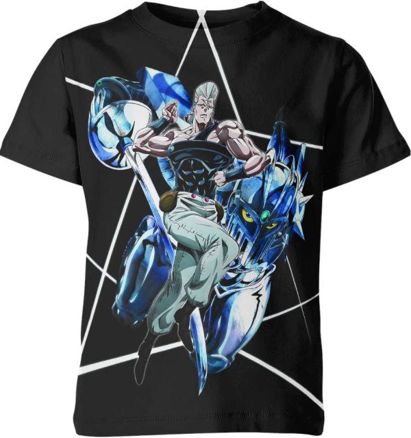 Jean Pierre Polnareff And Silver Chariot From Jojo'S Bizarre Adventure Shirt Jezsport.com