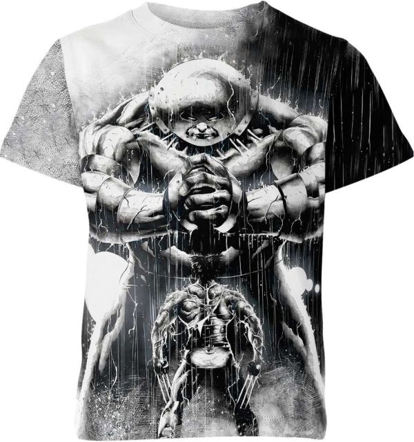 Wolverine Vs Juggernaut From X-Men Marvel Heroes Shirt Jezsport.com