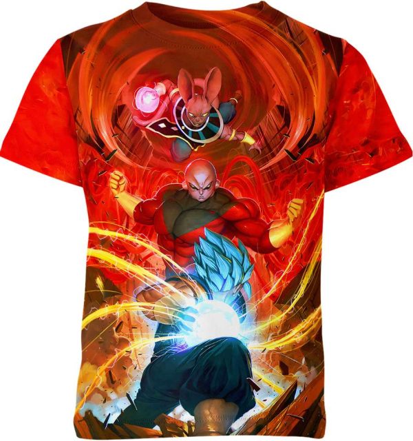 Vegito, Jiren And Beerus From Dragon Ball Shirt Jezsport.com