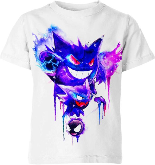 Gengar Haunter Gatsly From Pokemon Shirt Jezsport.com