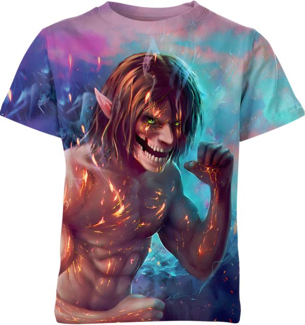 Eren Yeager From Attack On Titan Shirt Jezsport.com