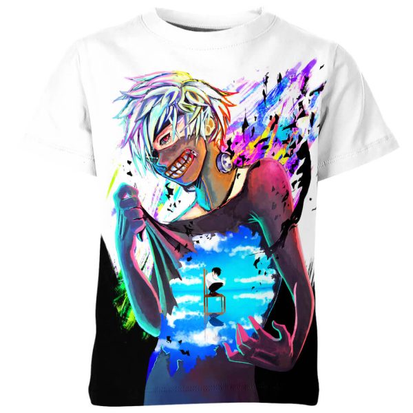 Ken Kaneki From Tokyo Ghoul Shirt Jezsport.com